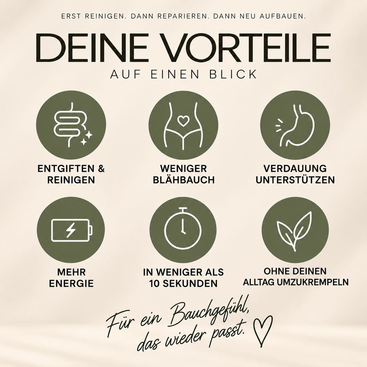 ENTGIFTEN / REINIGEN - DARM 1